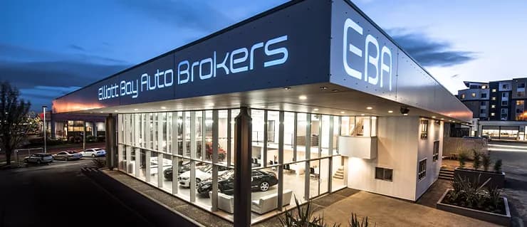 Elliott Bay Auto Brokers dealership building