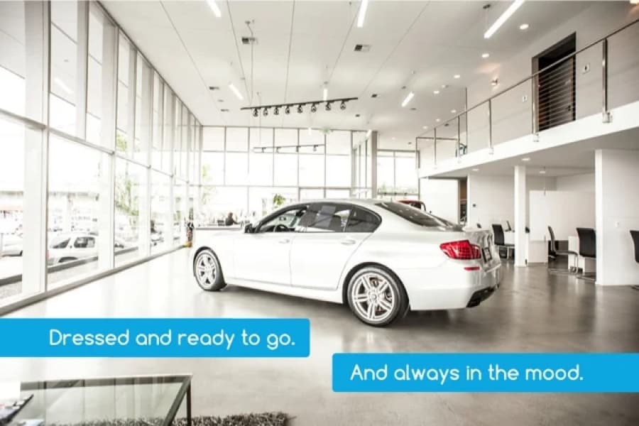 Front room showroom perspective three